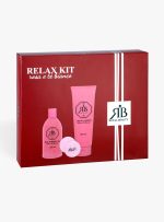 Relax kit con bombe bagno alla rosa e té bianco